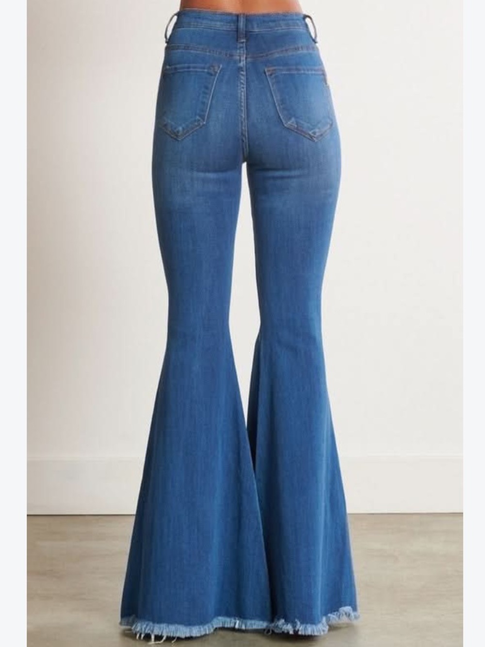 Judy Blue High Rise Super Flare Bell Bottom Jeans 27